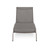 Savannah Mesh Chaise Outdoor Patio Aluminum Lounge Chair EEI-3721-GRY