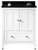 Shaker Rectangle Plywood-Veneer Vanity Set - White (AI-17570)