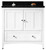 Shaker Rectangle Plywood-Veneer Vanity Set - White (AI-17617)