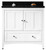 Shaker Rectangle Plywood-Veneer Vanity Set - White (AI-17620)