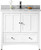 Shaker Rectangle Plywood-Veneer Vanity Set - White (AI-17621)