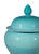 10.8" X 10.8" X 17.9" Blue, Ceramic, Jar (364949)