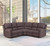 80" X 80" X 39" Brown Sectional (366240)