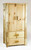 Natural Clear Finish All Wood Armoire (370329)