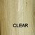 Natural Clear Finish All Wood Armoire (370329)