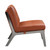 30" X 33" X 31" Camel Leather Accent Chair (370422)