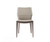Gray Faux Leather Metal Dining Chair (370669)