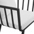 Riverside Outdoor Patio Aluminum Armchair Set Of 2 EEI-3960-SLA-WHI