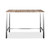 55" X 27" X 42" Teak Wood & Stainless Steel Bar Table (372053)