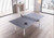 108" X 60" X 30" Light Gray Ceramic Dining And Table Tennis (372070)