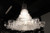 39" X 39" X 70" White Acrylic Pendant Lamp (372253)