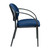 24" X 19.7" X 32.3" Navy Fabric Guest Chair (372342)