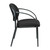 24" X 19.7" X 32.3" Black, Fabric, Stack Chair (372343)