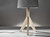 12.5" X 12.5" X 24.5" Natural Wood Table Lamp (372538)