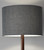 16" X 16" X 58.5" Walnut Wood Floor Lamp (372676)