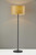 17.75" X 17.75" X 59.5" Black Metal Floor Lamp (372792)