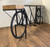 14" X 88" X 33.5" Black Tandem Bicycle Bar (374338)