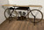 14" X 76" X 34" Silver Antique Bike Table (374339)