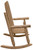 Rustic And Natural Cedar Two-Person Adirondack Rocking Chair (376473)