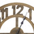 23" Round Wooden Open-Face Wall Clock (376587)