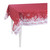 55" Merry Christmas Printed Square Tablecloth In Red (376809)