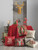 70" Merry Christmas Rectangle Tablecloth In Red (376813)