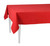 84" Merry Christmas Rectangle Tablecloth In Red (376820)
