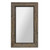 Rectangular Reclaimed Wood Finish Leaning Mirror (379912)