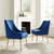 Discern Upholstered Performance Velvet Dining Chair Set Of 2 EEI-4148-NAV