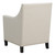 Beige Upholstered Accent Chair (379989)