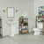 48" Bathroom Extra Storage With 2 Shelves In Antique Chestnut (380013)