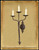 Sconce Lighting With Metal In Brown (SC-809)