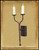 Sconce Lighting With Metal In Brown (SC-855)