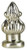 White Metal Cast Finial (Set Of 2) (FA-5052D)