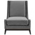 Confident Lounge Chair Upholstered Performance Velvet Set Of 2 EEI-4487-GRY