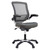 Edge Vinyl Office Chair EEI-595-GRY