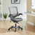Edge Vinyl Office Chair EEI-595-GRY