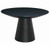 Contemporary Black Mdf Round Dania Dining Table (HGEM299)