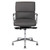 Contemporary Gray Leather Rectangle Lucia Office Chair (HGJL288)