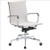 Contemporary White Fabric Rectangle Antonio Office Chair (HGJL323)