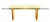 Aiden Dining Table - Clear/Gold (HGNA436)