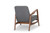 Enzo Occasional Chair - Shale Grey/Walnut (HGSC302)