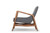 Enzo Occasional Chair - Shale Grey/Walnut (HGSC302)