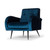 Hugo Occasional Chair - Midnight Blue/Black (HGSC367)
