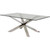 Stainless Steel Rectangle Couture Dining Table (HGTB225)