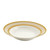 Iriana 8-Ounces Gold Rim Soup- Pack Of 24 (IRIANA-3GLD)