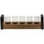 Telluride 6 Piece Bridge Condiment Tray With Shot Glasses (Pack Of 4) By (TELL-6CDMNTBRDG)