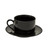 Black Rim Can Cup/Saucer 6 Oz. (Pack Of 24) By (BRB0009)