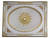 Rose Gold Rectangular Ceiling Medallion (12013951)