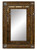 Peruvian Painted Glass Serpentine Mirror (11267763)